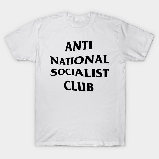 Anti Nazi Club T-Shirt by Graograman